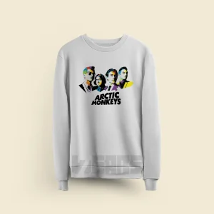 سویشرت آرکتیک مانکیز طرح گروه Arctic Monkeys