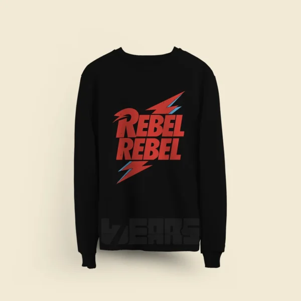 سویشرت دیوید بویی طرح Rebel