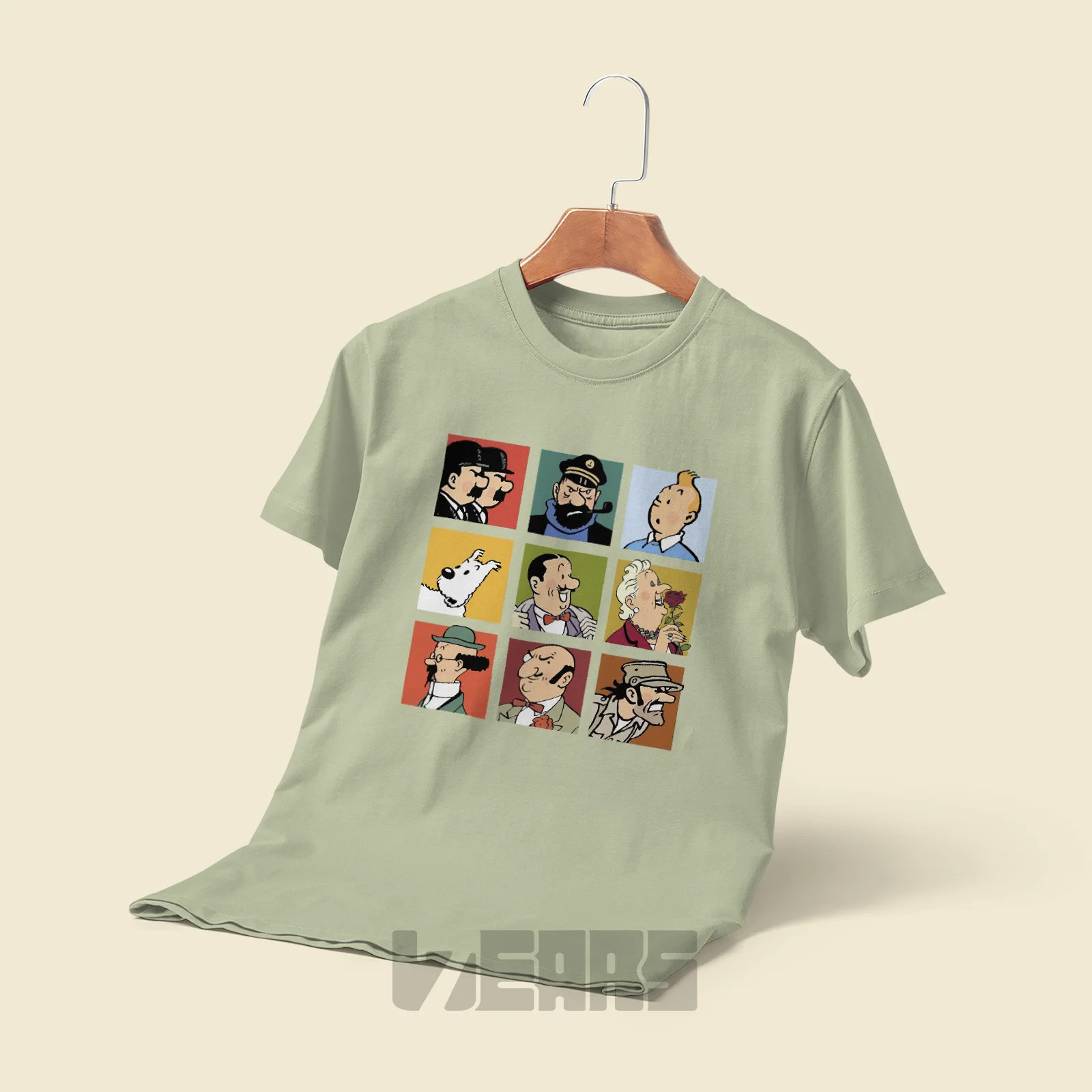 تیشرت تن تن Tintin طرح کاراکتر های کمیک تیشرت تن تن Tintin طرح کاراکتر های کمیک
