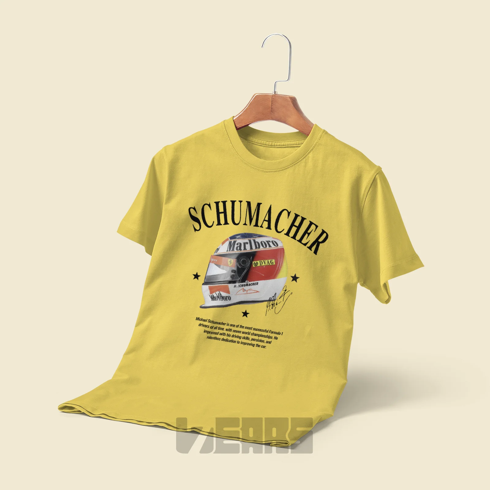 تیشرت مایکل شوماخر طرح Michael Schumacher (3) تیشرت مایکل شوماخر طرح Michael Schumacher