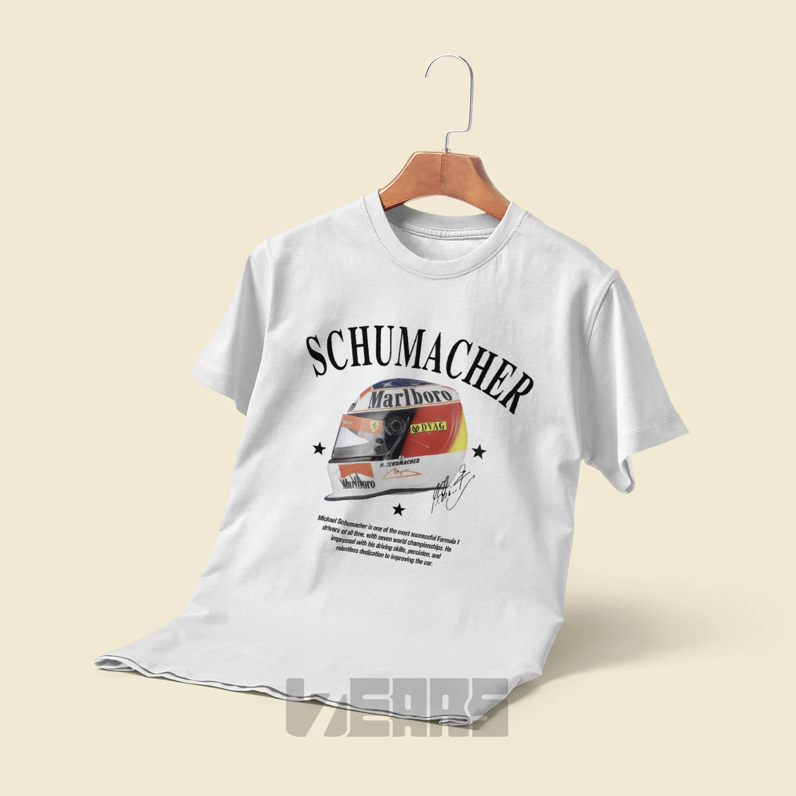 تیشرت مایکل شوماخر طرح Michael Schumacher (5) تیشرت مایکل شوماخر طرح Michael Schumacher