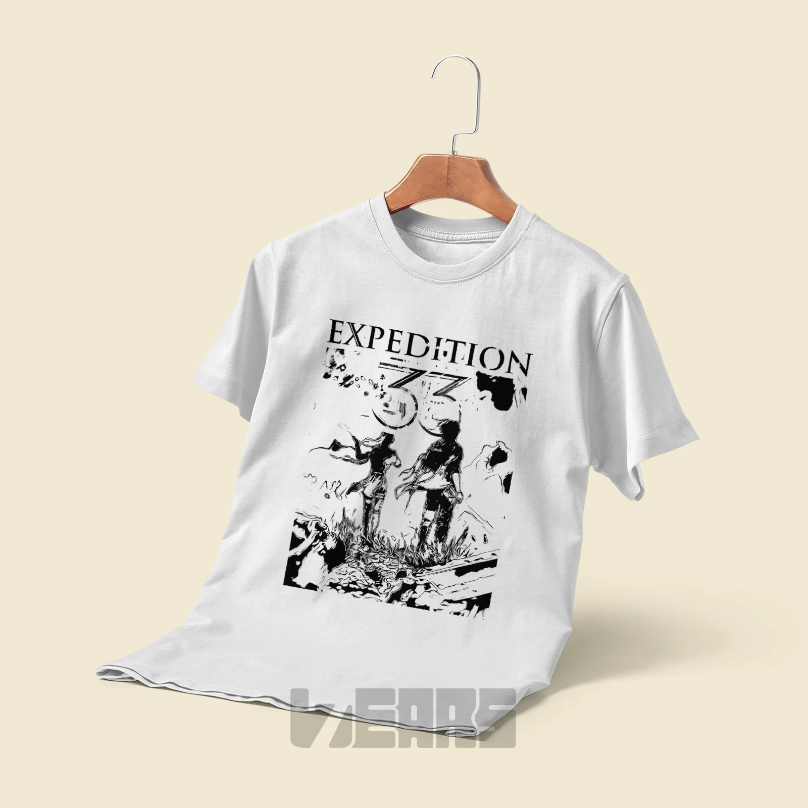تیشرت Expedition 33 طرح کانسپت آرت (2) تیشرت Expedition 33 طرح کانسپت آرت