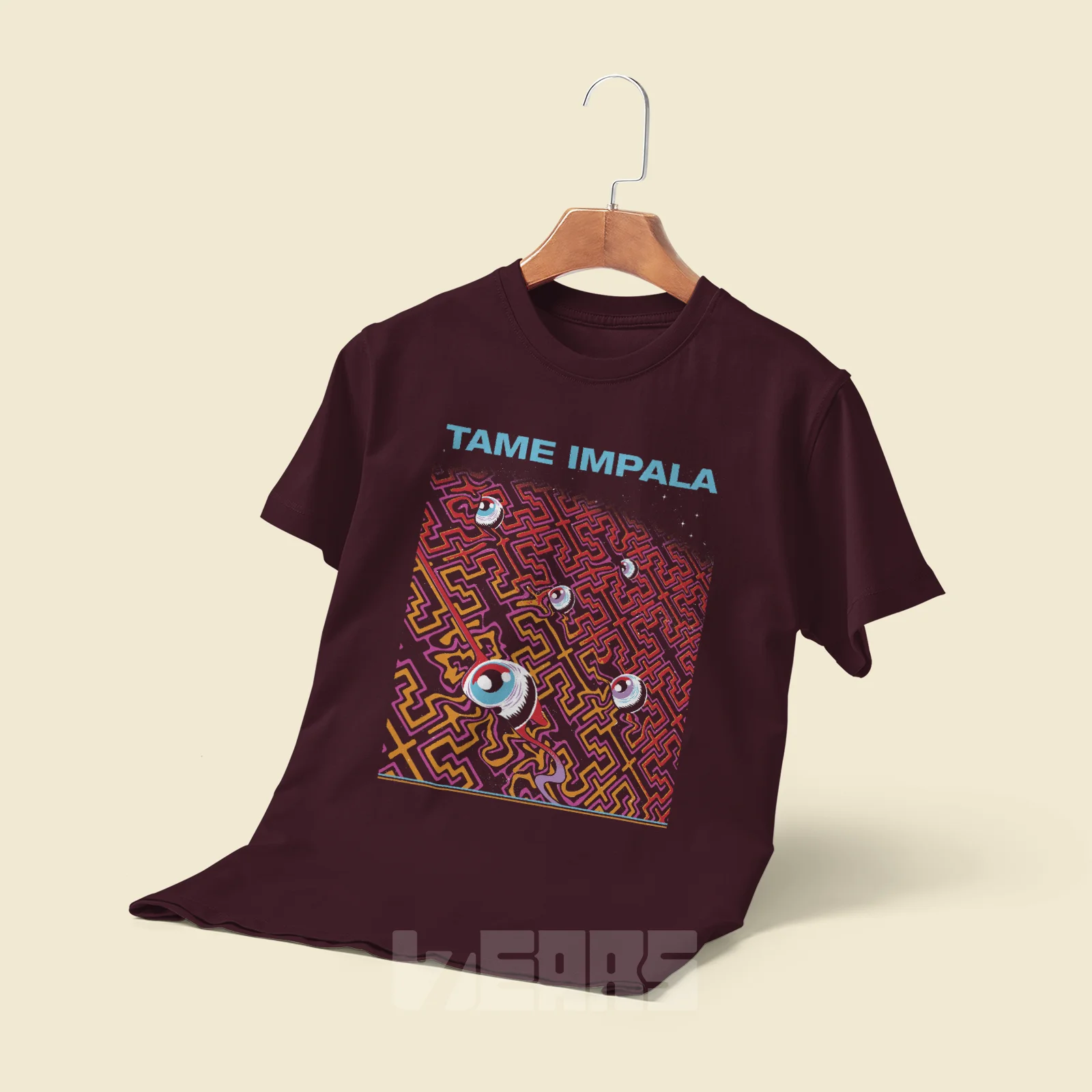 تیشرت Tame Impala طرح پوستر اجرای زنده (1) تیشرت Tame Impala طرح پوستر اجرای زنده