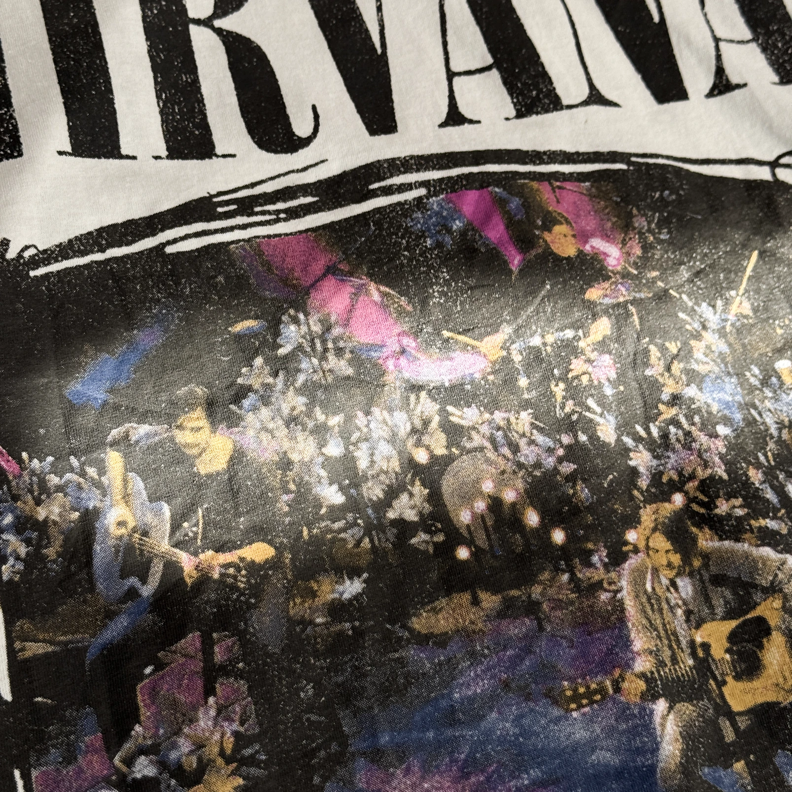 تیشرت وارداتی طرح Unplugged چاپ دورو Specials