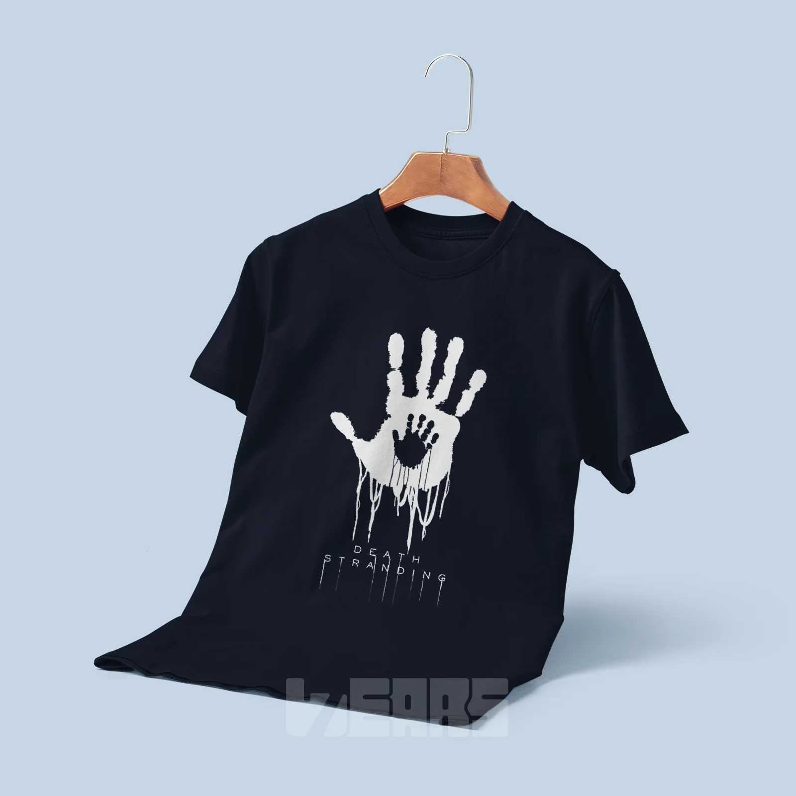 تیشرت Death Stranding طرح Hand Logo (2) تیشرت Death Stranding طرح Hand Logo