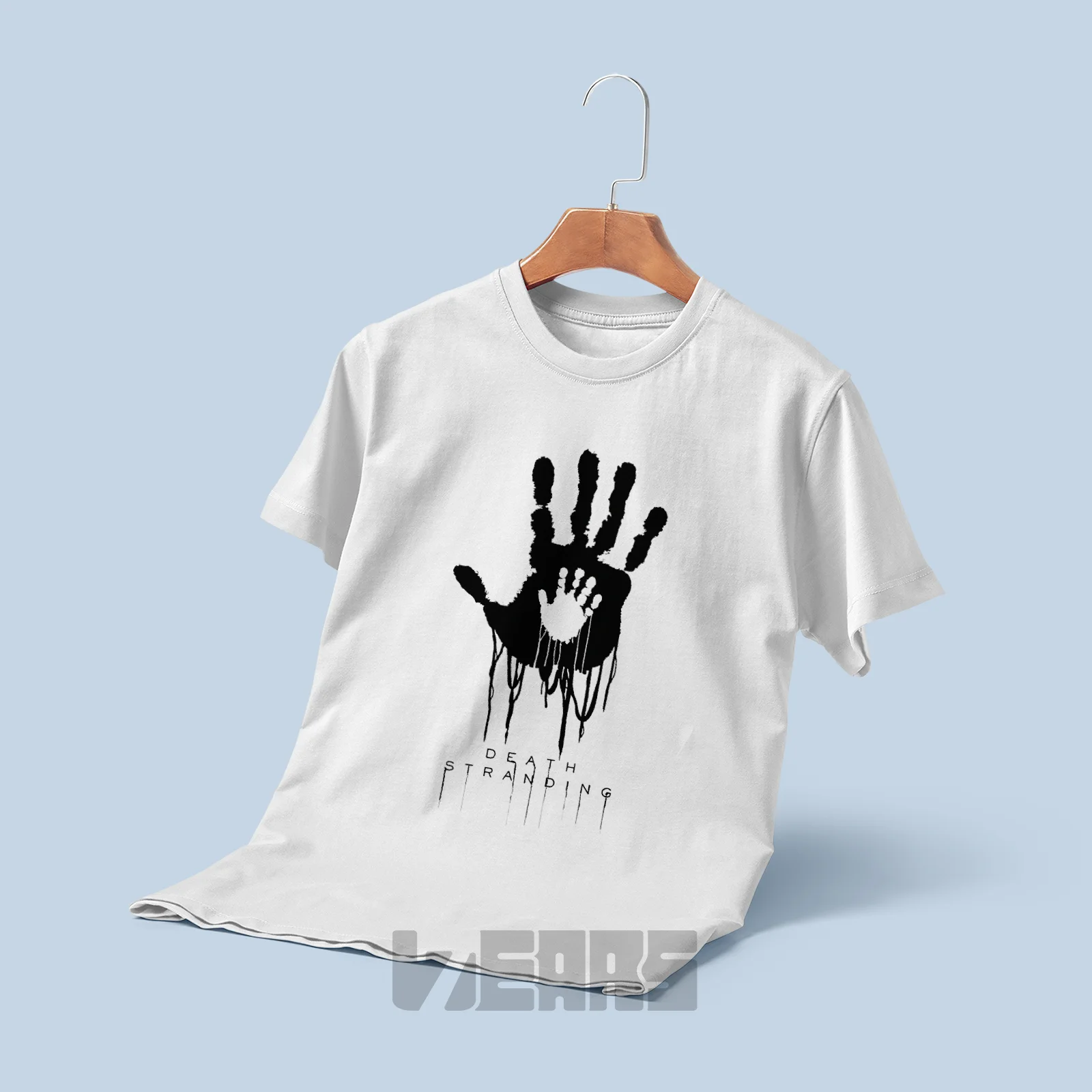 تیشرت Death Stranding طرح Hand Logo (5) تیشرت Death Stranding طرح Hand Logo