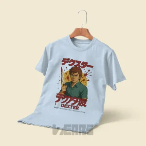 تیشرت دکستر طرح پوستر ژاپنی Dexter
