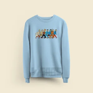 سویشرت کمیک تن تن طرح Tintins