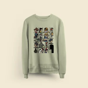 سویشرت Ghibli Studio طرح کاراکترها