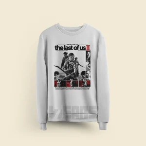 سویشرت The Last Of Us 2 طرح پوستر کلاسیک بازی