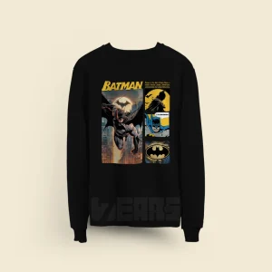 سویشرت کت وومن طرح پوستر ست با بتمن