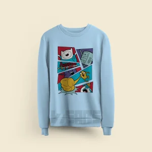 سویشرت وقت ماجراجویی طرح پوستر Adenture Time