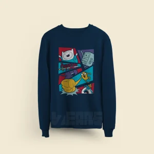 سویشرت وقت ماجراجویی طرح پوستر Adenture Time