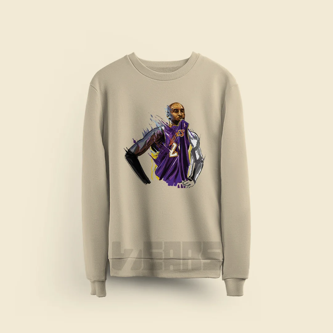 سویشرت کوبی برایانت طرح لیکرز (1) سویشرت کوبی برایانت طرح لیکرز