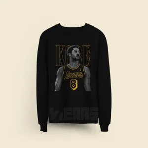 سویشرت کوبی برایانت طرح هنری Kobe Bryant