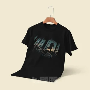 تیشرت Stranger Things طرح دوچرخه
