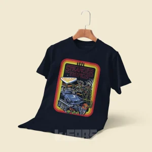 تیشرت Stranger Things طرح رتروی چیزهای عجیب