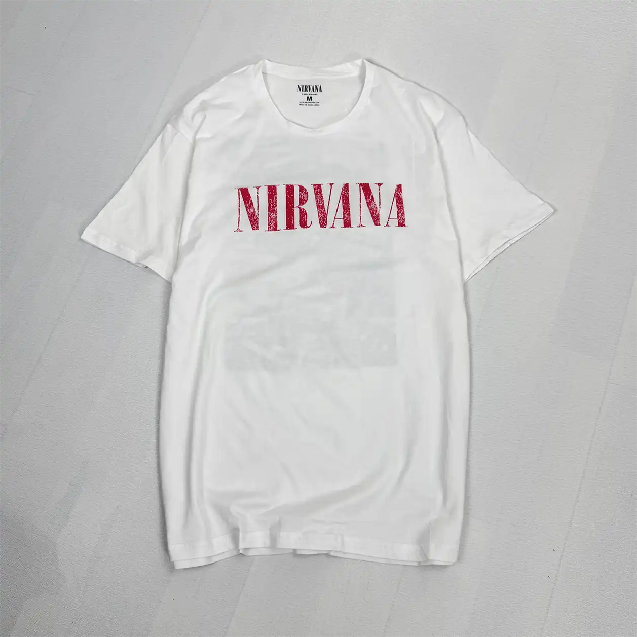 تیشرت وارداتی طرح کنسرت نیروانا Limited