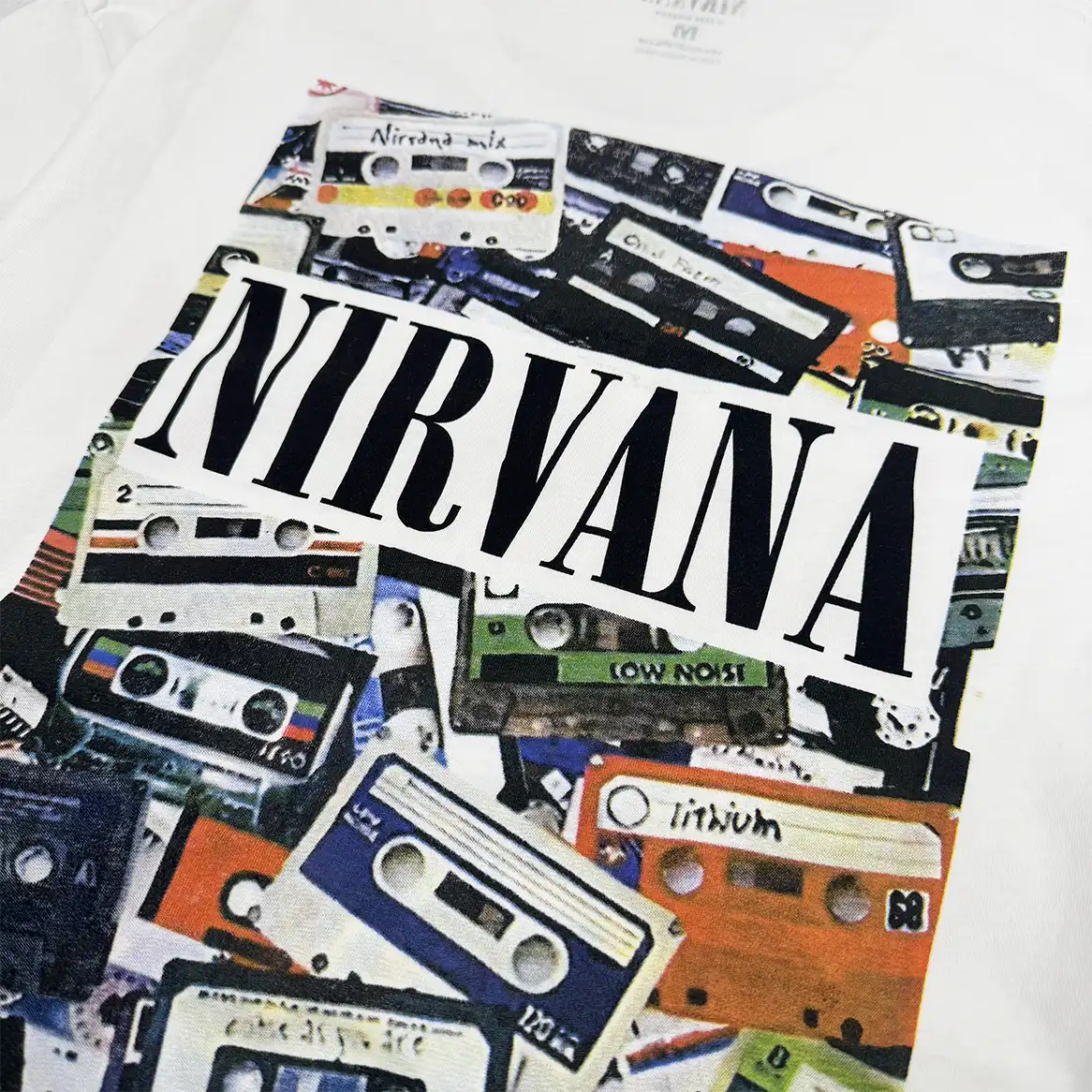تیشرت وارداتی طرح کنسرت نیروانا Limited