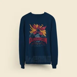 سویشرت Stranger Things طرح دموگورگن