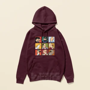 هودی تن تن Tintin طرح کاراکتر های کمیک