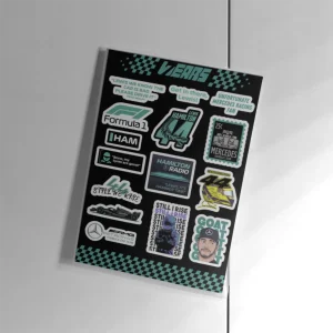 پک استیکر مرسدس 7wears