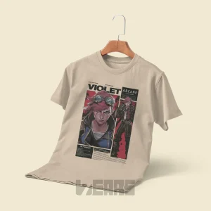 تیشرت سریال Arcane طرح پوستر Vi