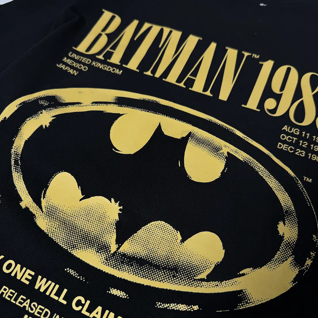 تیشرت وارداتی طرح بتمن لیمیتد ادیشن Specials