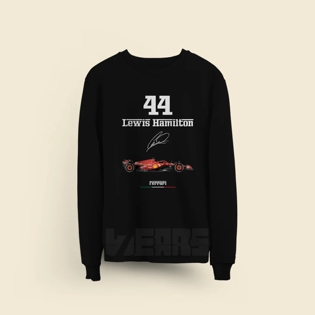 سویشرت دورس Lewis Hamilton طرح فرمول یک فراری سویشرت دورس Lewis Hamilton طرح فرمول یک فراری Specials