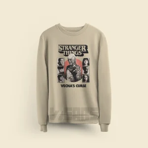 سویشرت دورس سریال چیزهای عجیب طرح وکنا Vecna