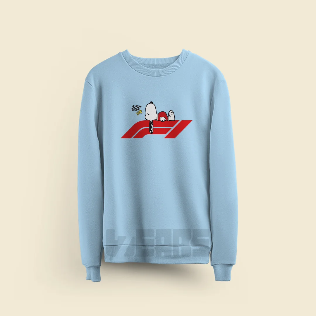 سویشرت دورس لیمیتد ادیشن فرمول وان طرح اسنوپی Snoopy Specials سویشرت دورس لیمیتد ادیشن فرمول وان طرح اسنوپی Snoopy Specials