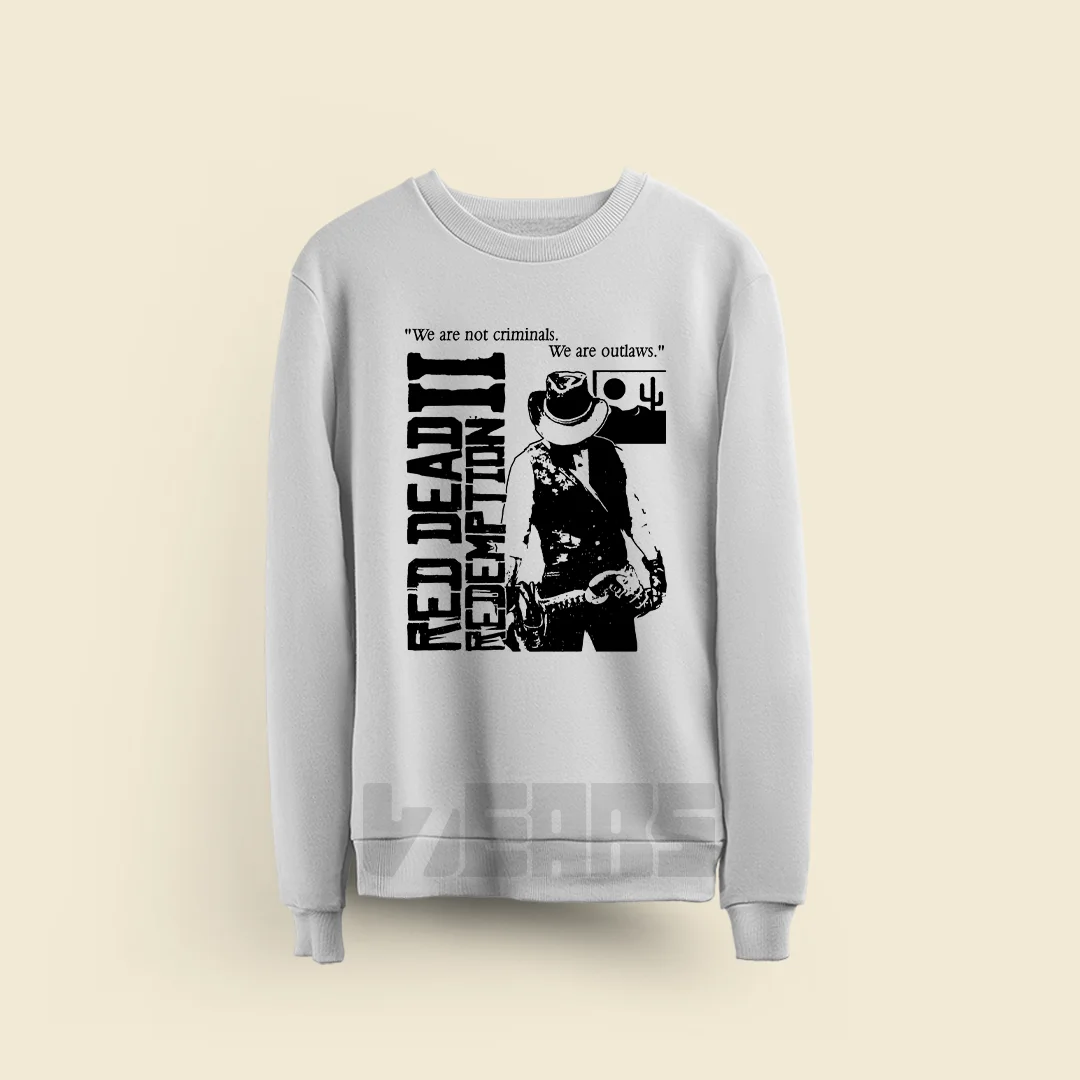 سویشرت رد دد ریدمشن طرح Outlaws (2) سویشرت رد دد ریدمشن طرح Outlaws