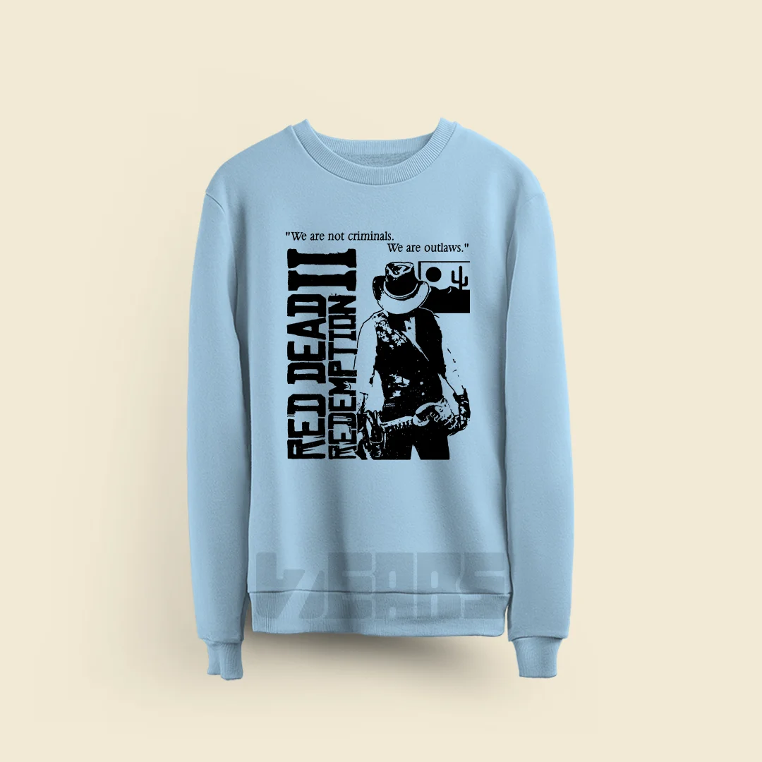 سویشرت رد دد ریدمشن طرح Outlaws سویشرت رد دد ریدمشن طرح Outlaws