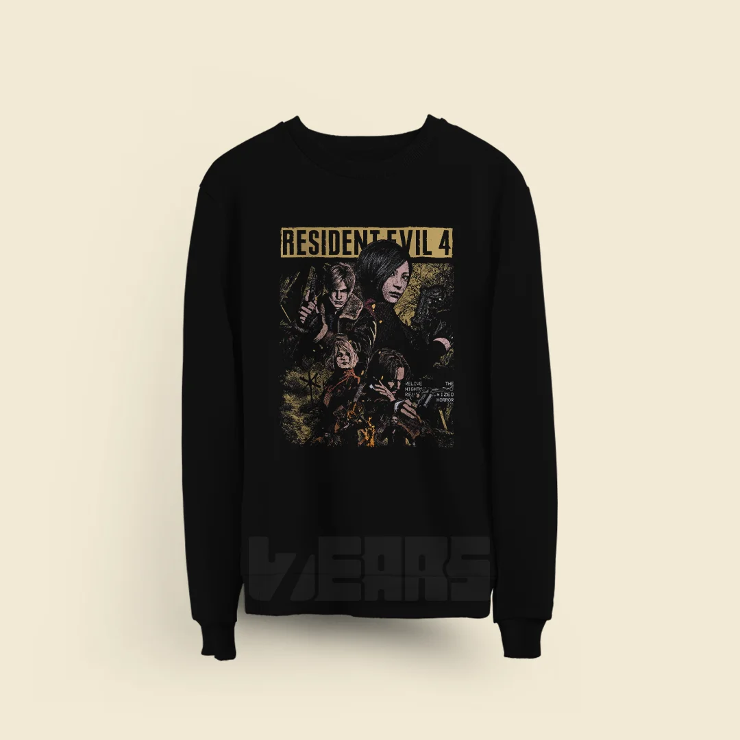 سویشرت رزیدنت ایول طرح بازی Resident 4 سویشرت رزیدنت ایول طرح بازی Resident 4