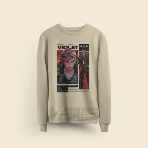 سویشرت سریال Arcane طرح پوستر Vi