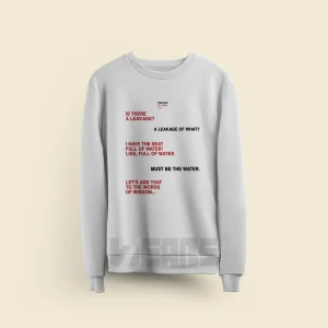 سوییشرت دورس چارلز لکلرک طرح Water Leakage Specials