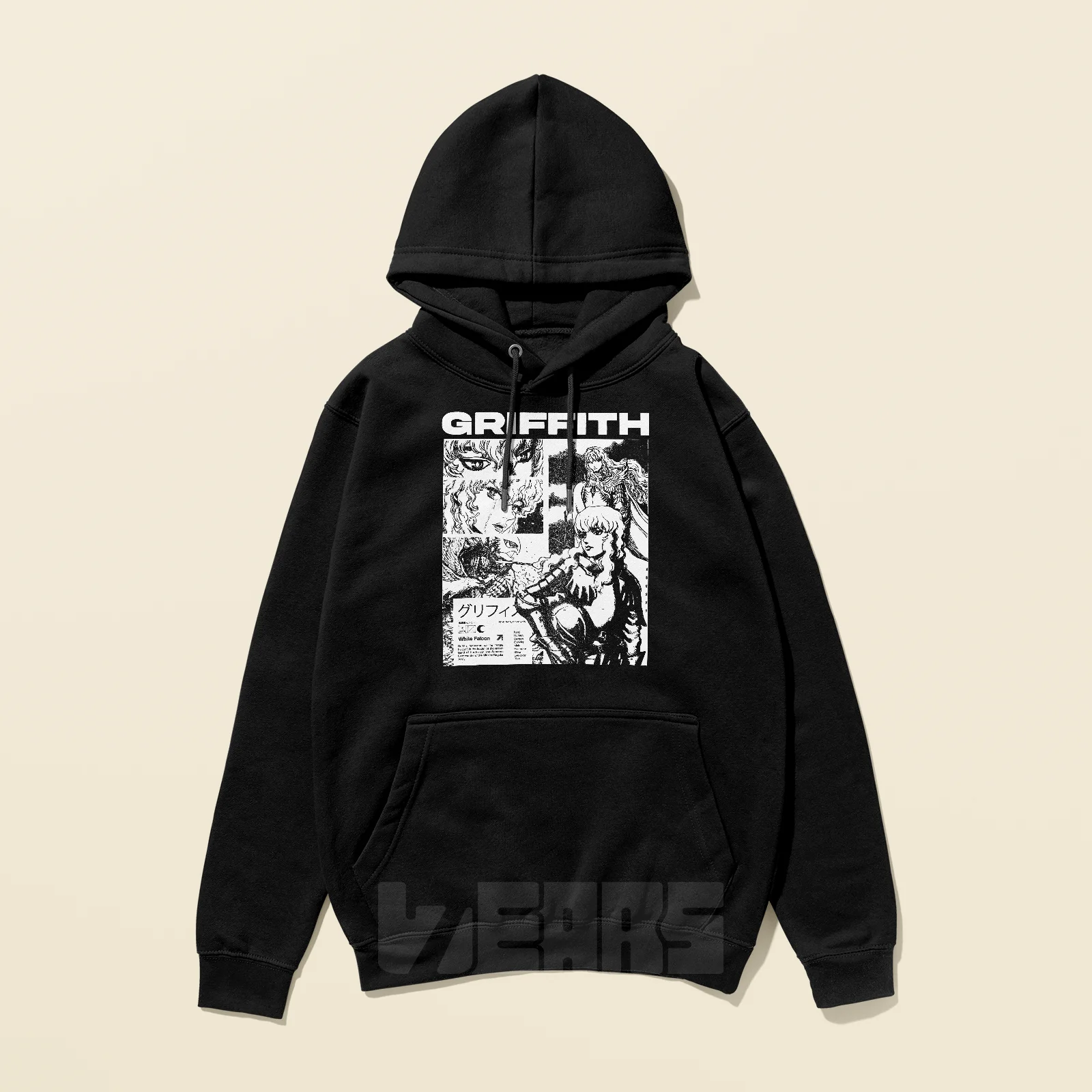 هودی انیمه برزرک طرح گریفیث (11) هودی انیمه برزرک طرح گریفیث