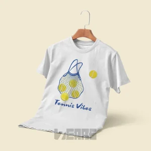 تیشرت تنیسی طرح وایب تنیس