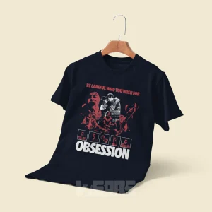 تیشرت Obsession طرح هنری فیلم وسواس