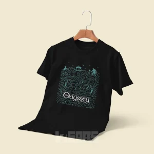 تیشرت فیلم ادیسه طرح پوستر هنری The Odyssey