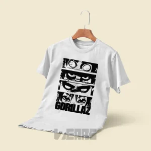 تیشرت بند Gorillaz طرح موزیک گریلاز